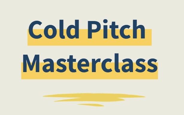 Bree Weber Cold Pitch Masterclass