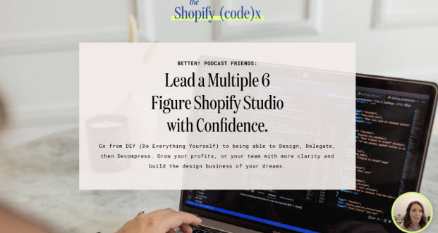 Lea Gucciardi Shopify Code(x) Course