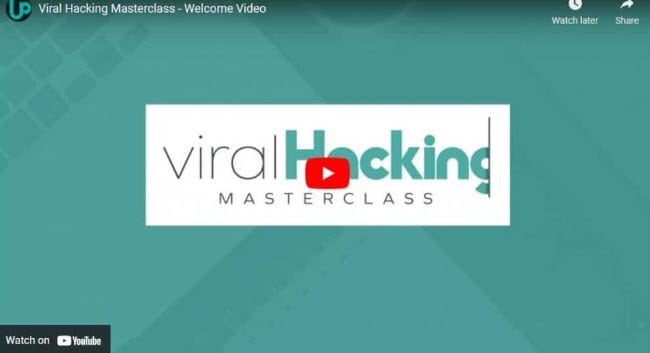 Upviral Viral Hacking Masterclass