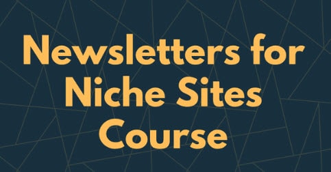 Mushfiq Sarker Newsletters for Niche Sites Course